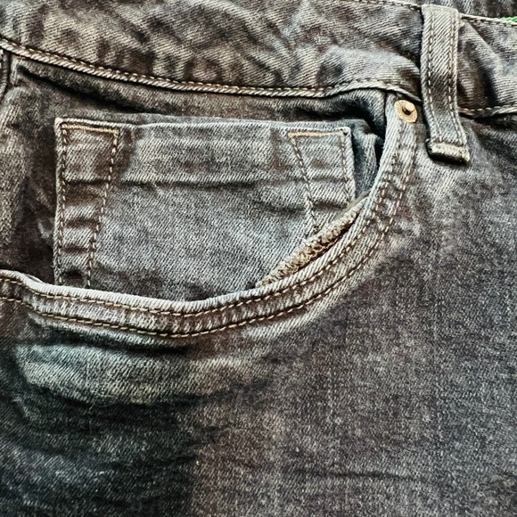 Men's Buffalo David Bitton Ash-X Slim Stretch Jeans Blue Dark Wash Size 40x32 - Picture 4 of 14